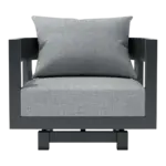 Anderson Teak - Coronado Aluminum Swivel Armchair - Image 2