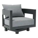 Anderson Teak - Coronado Aluminum Swivel Armchair
