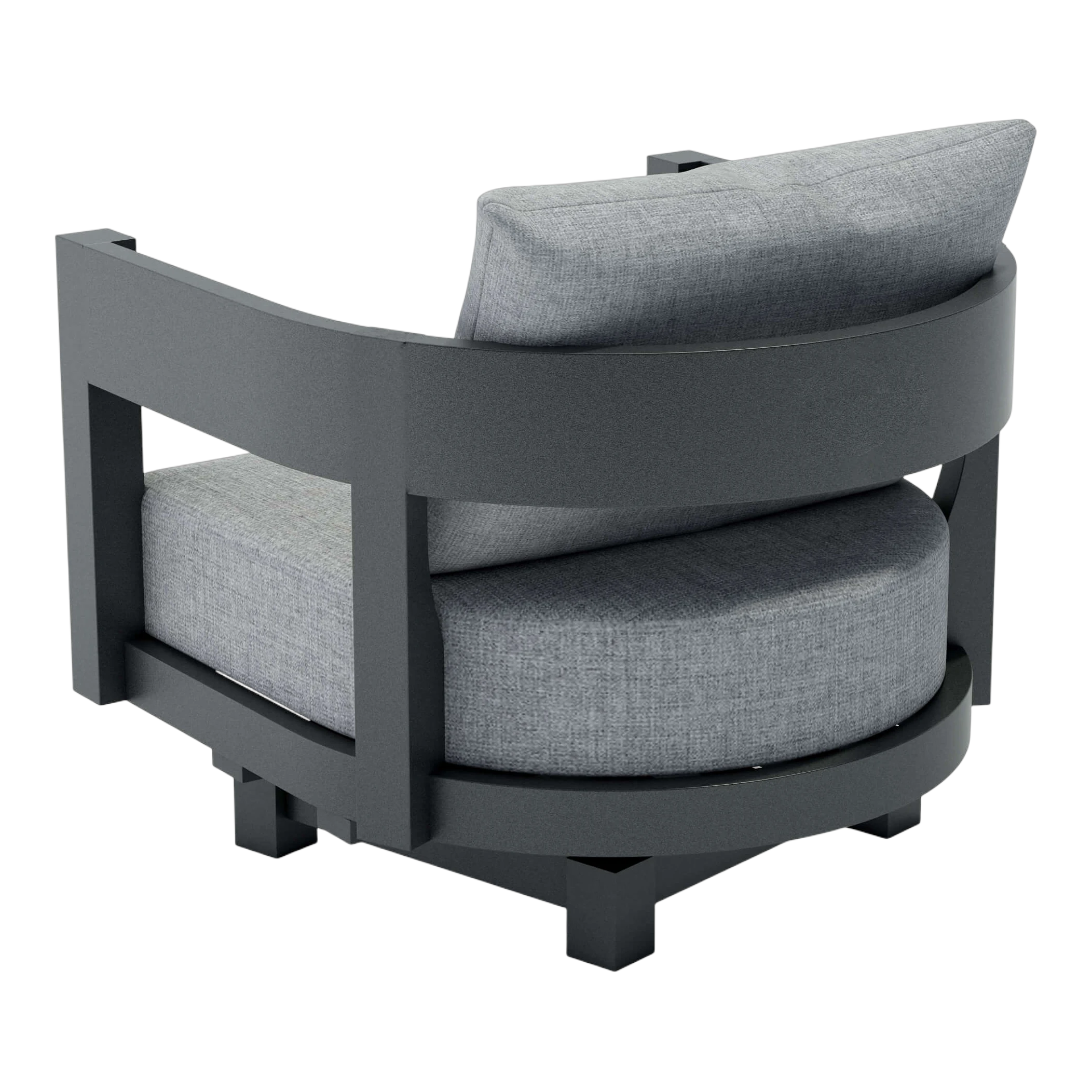 DS-308-AL-Coronado-Swivel-Armchair.02 Anderson Teak - Coronado Aluminum Swivel Armchair - Image 3