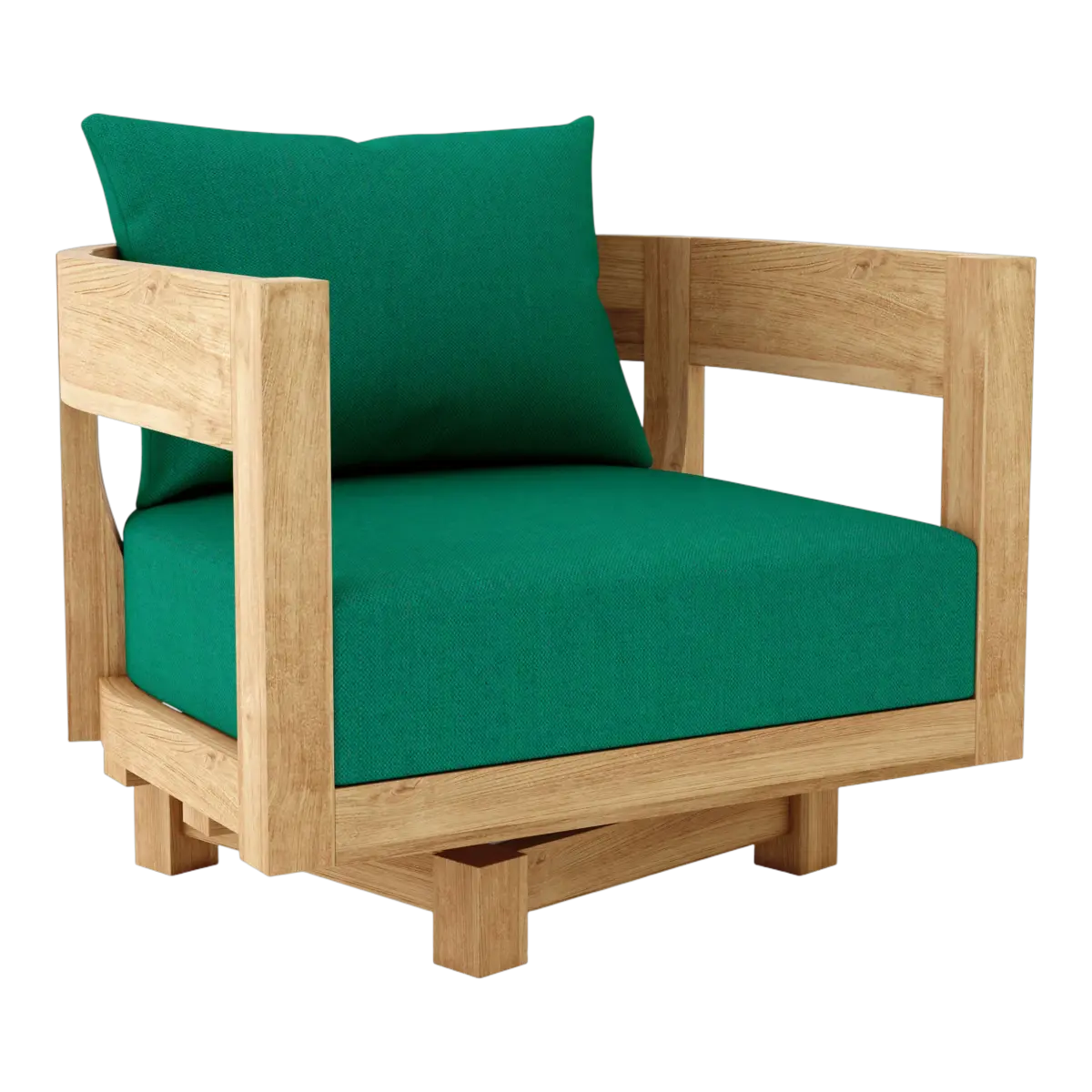 Anderson Teak - Coronado Deep Seating Swivel Armchair - Image 3