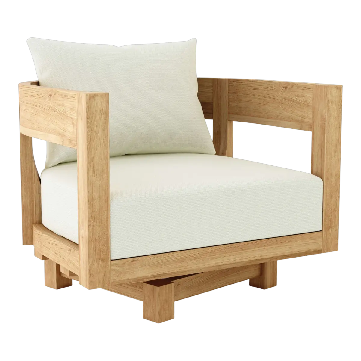 Anderson Teak - Coronado Deep Seating Swivel Armchair - Image 4