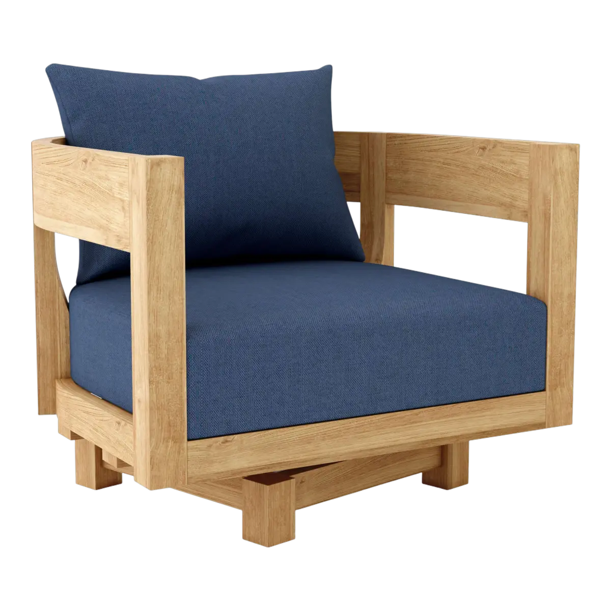 Anderson Teak - Coronado Deep Seating Swivel Armchair - Image 5