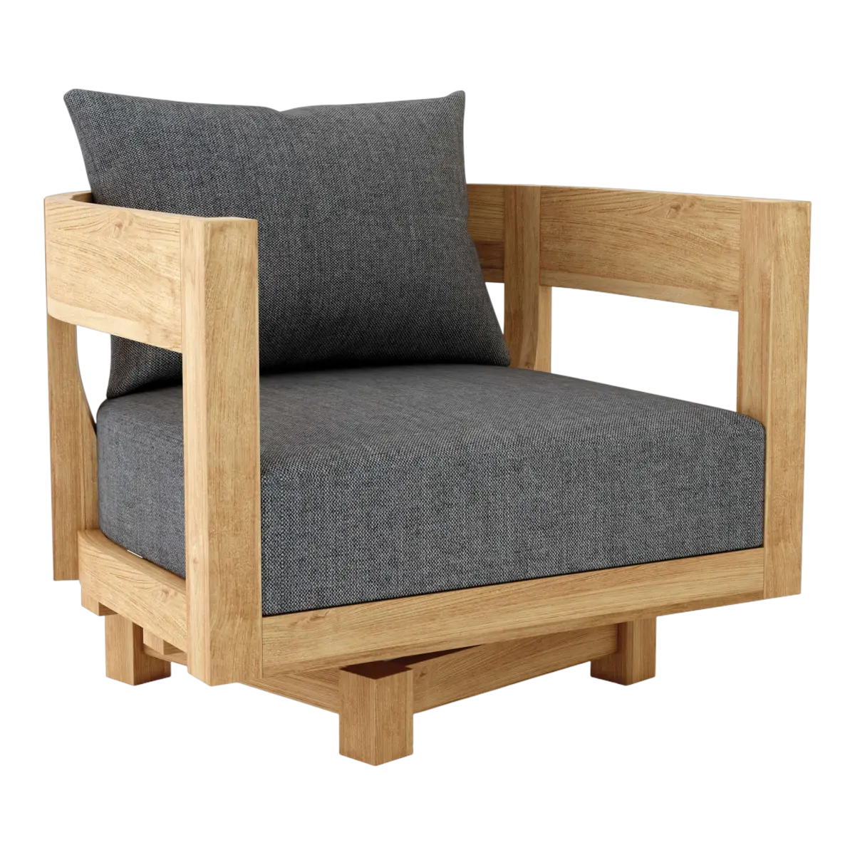 Anderson Teak - Coronado Deep Seating Swivel Armchair - Image 7