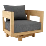 Anderson Teak - Coronado Deep Seating Swivel Armchair - Image 7