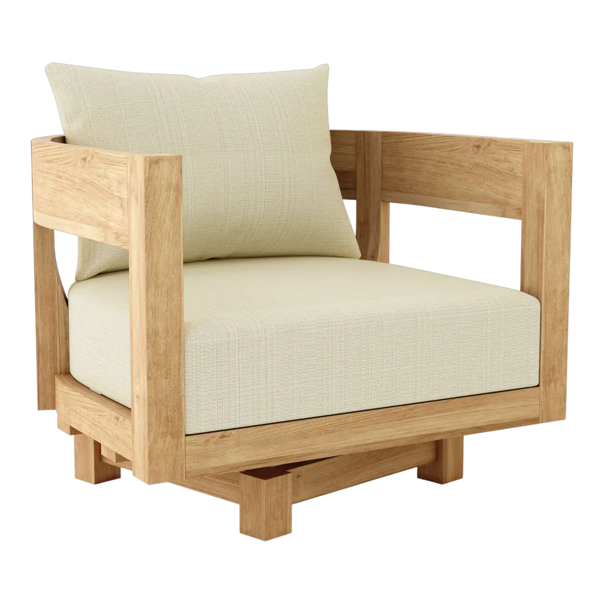 Anderson Teak - Coronado Deep Seating Swivel Armchair - Image 8