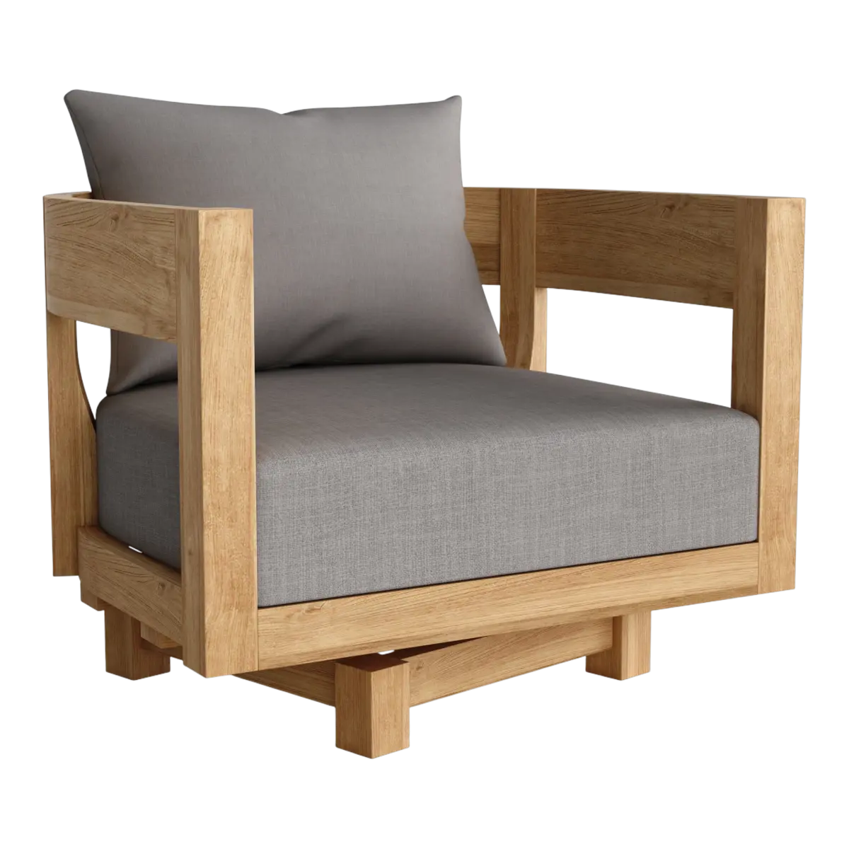 Anderson Teak - Coronado Deep Seating Swivel Armchair - Image 1