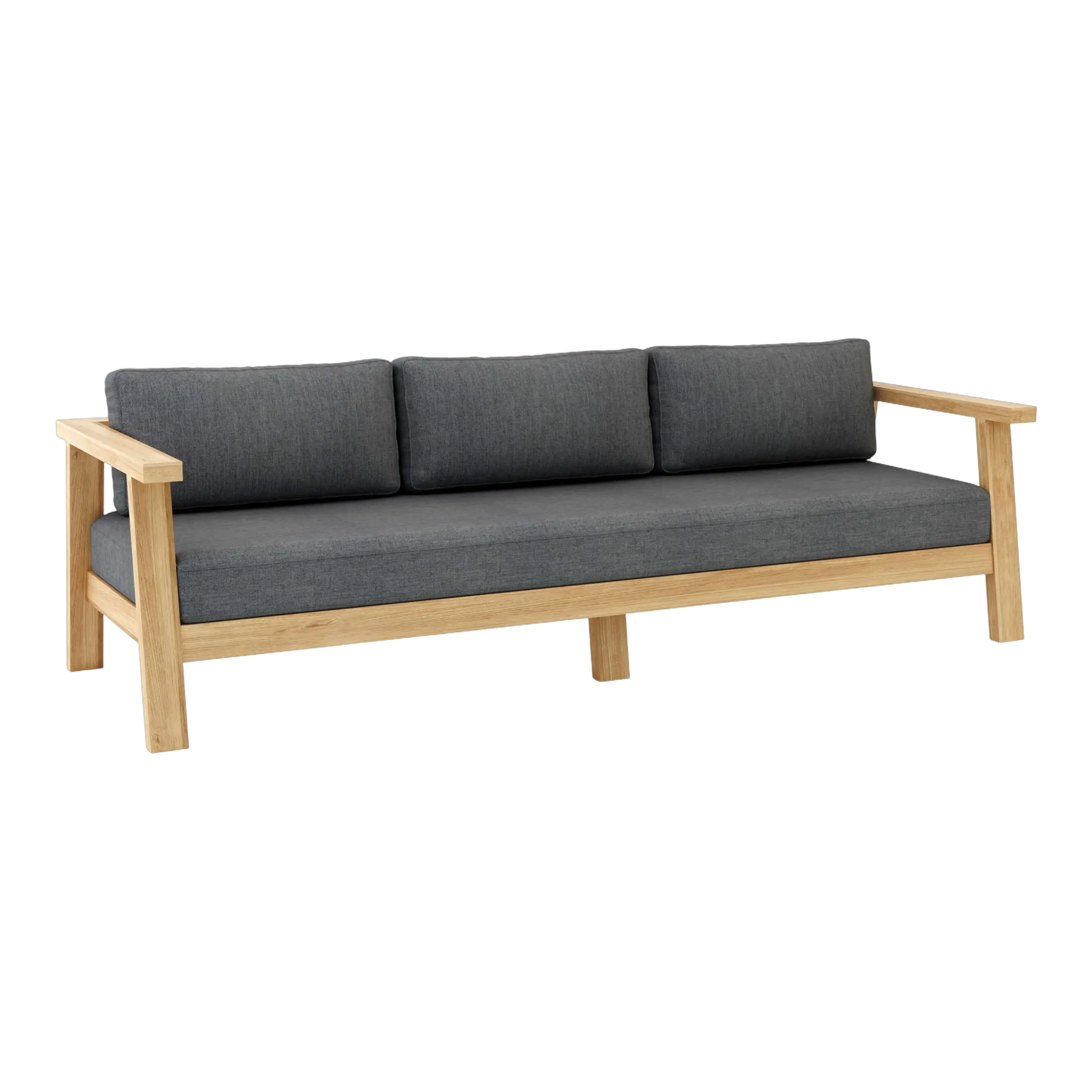 DS-323_CAST_CHARCOAL_1 Anderson Teak - Palermo Deep Seating Sofa - Image 4