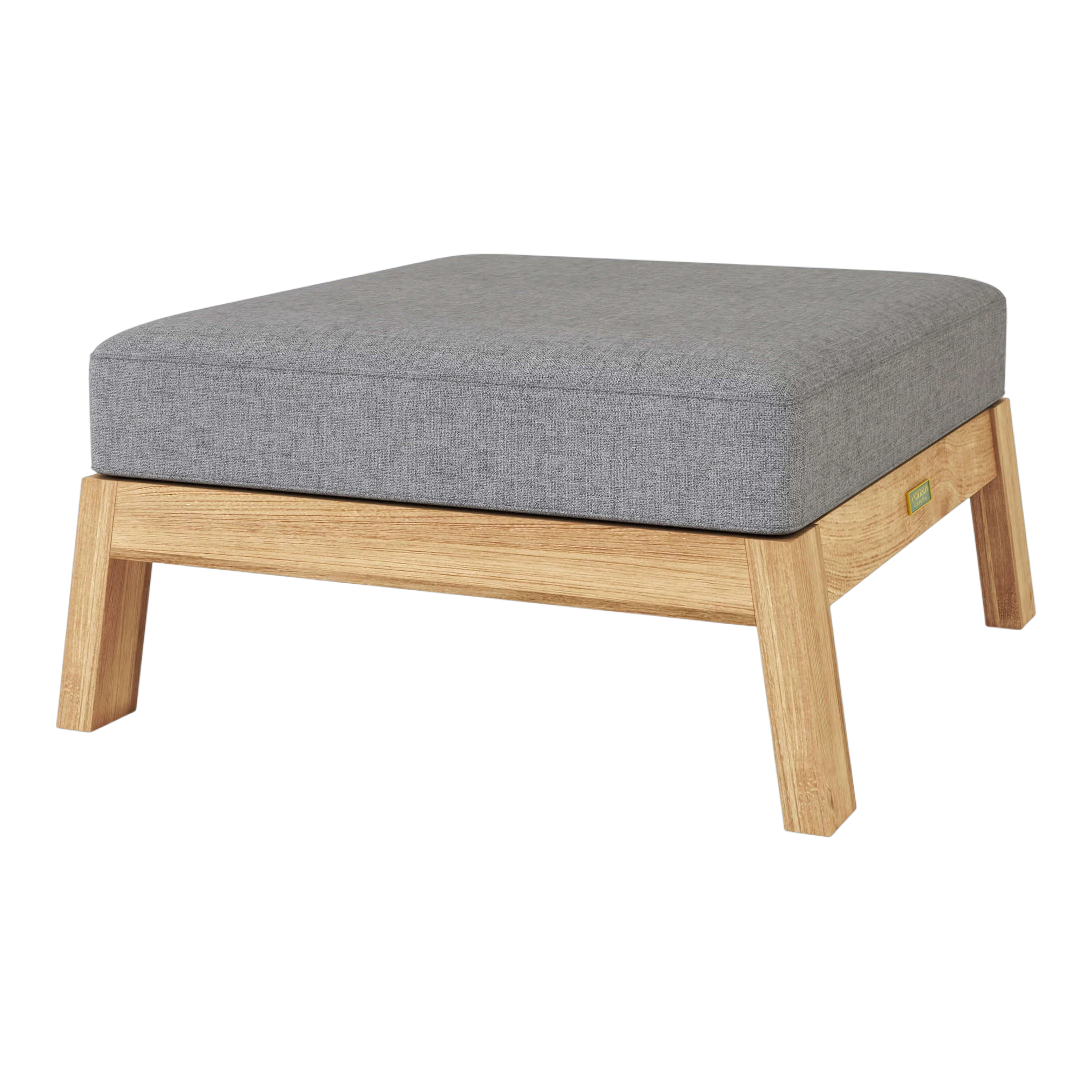 DS-324.02_Palermo_Deep_Seating_Ottoman_1 Anderson Teak - Palermo Ottoman - Image 2
