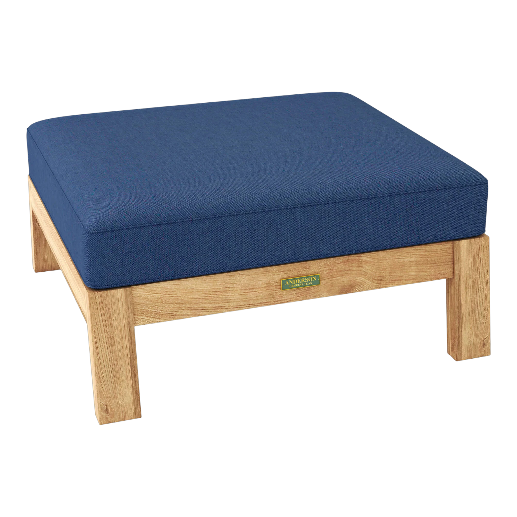 DS-324_CANVAS_NAVY_1 Anderson Teak - Palermo Ottoman - Image 6