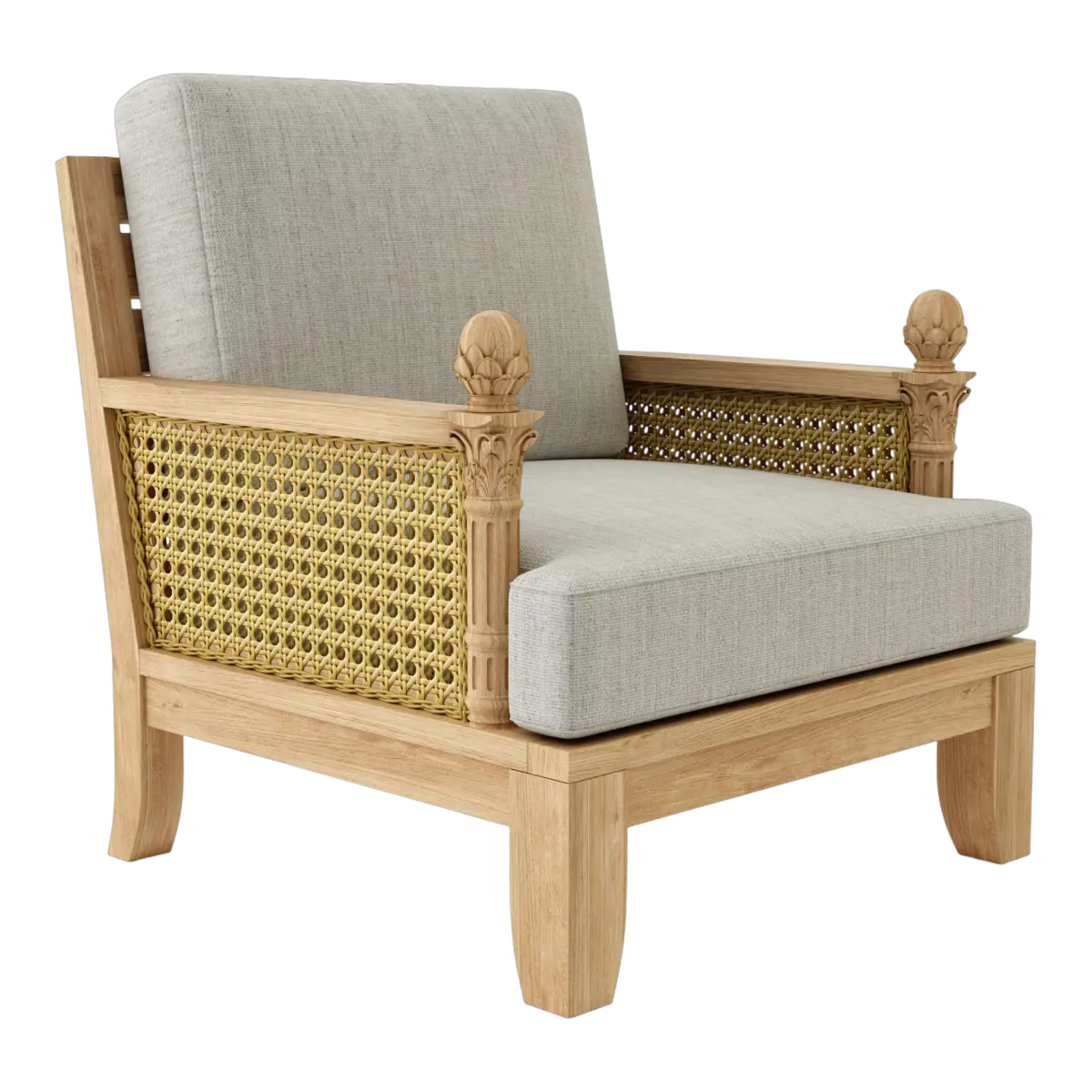 Anderson Teak - SET-55 5-pc Luxe Modular Deep Seating Set - Image 10