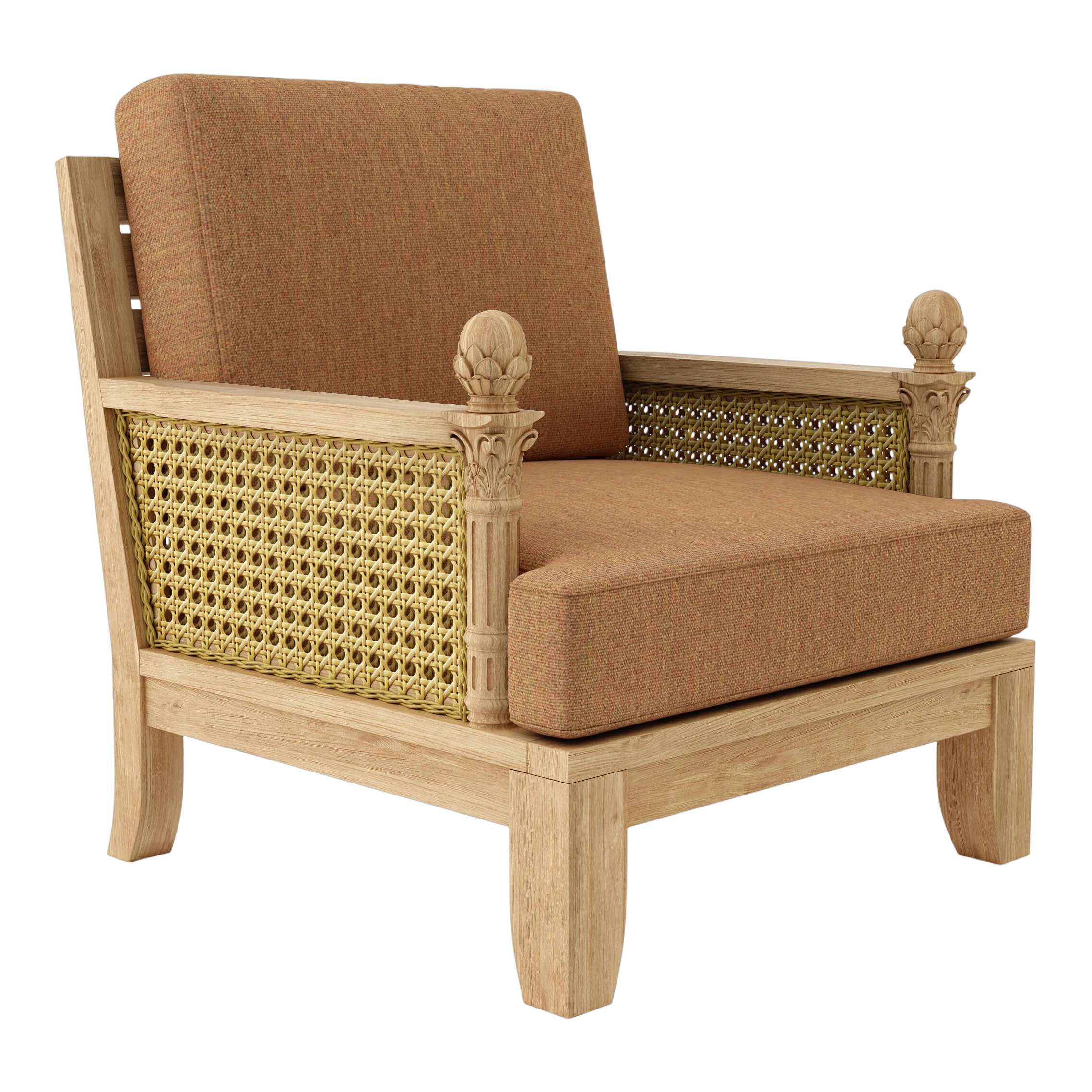 DS-501-CANVAS-TEAK Anderson Teak - Luxe Armchair - Image 9
