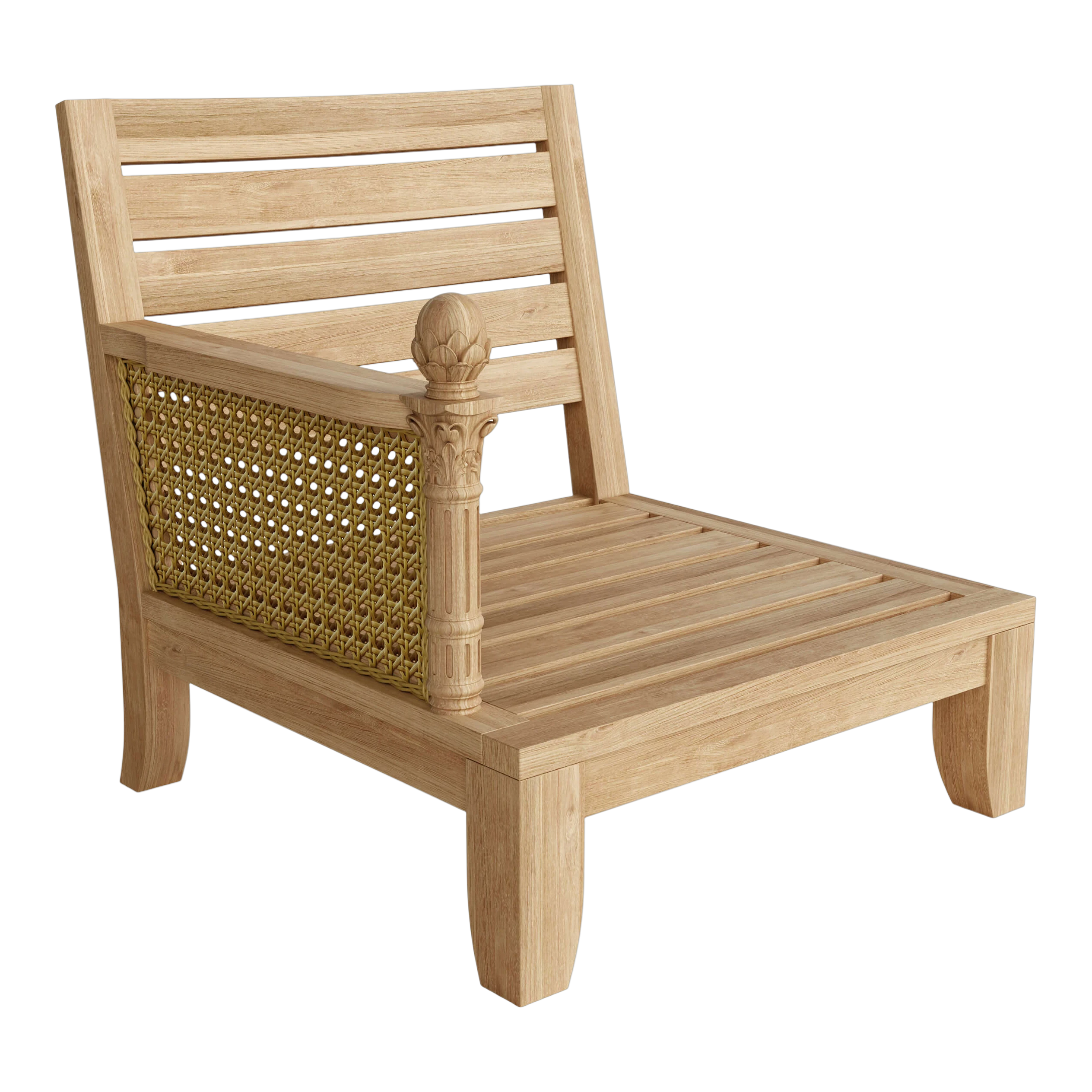 DS-502.03-Luxe-Right-Modular Anderson Teak - Luxe Right Modular - Image 2