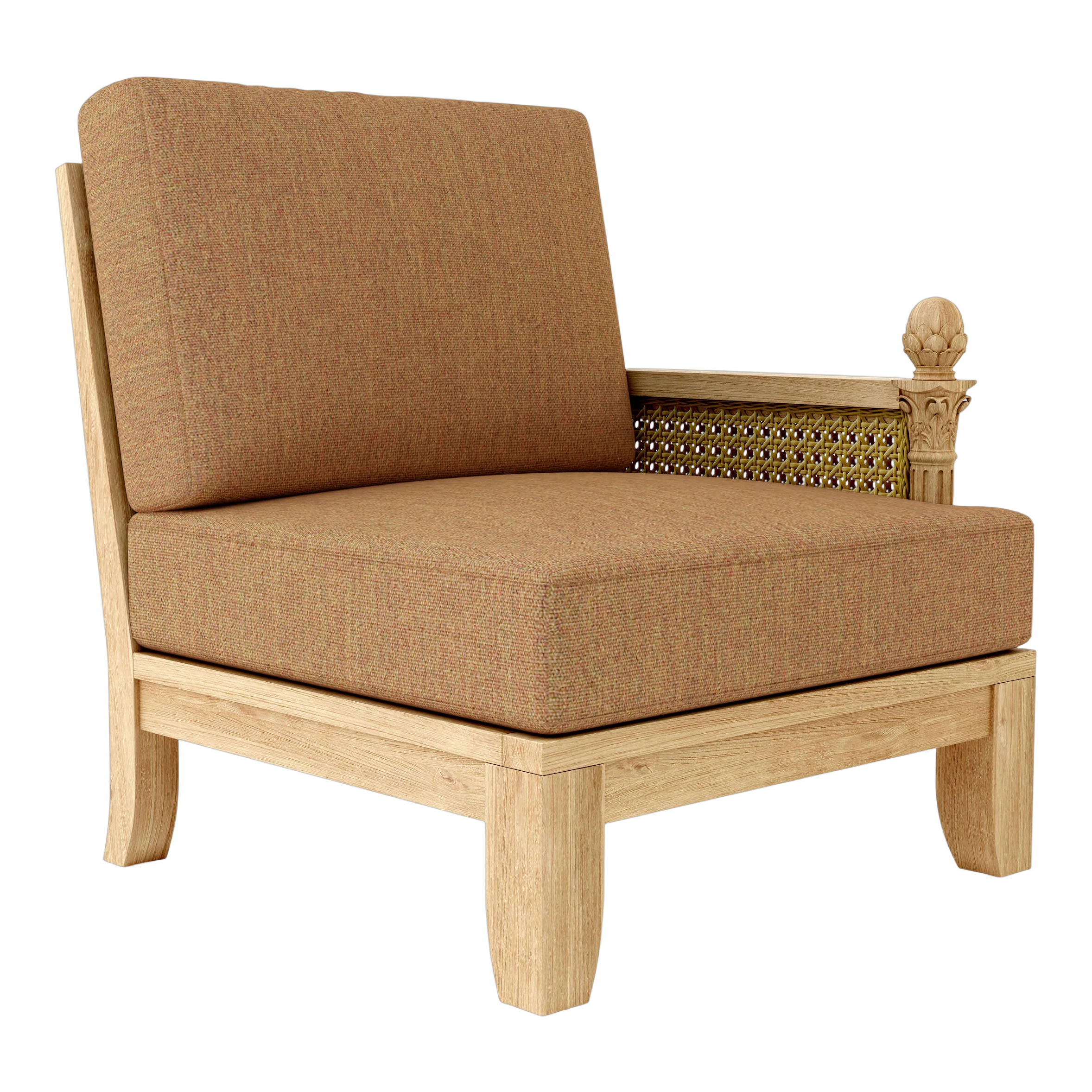 DS-503-CANVAS-TEAK Anderson Teak - Luxe Left Modular - Image 7