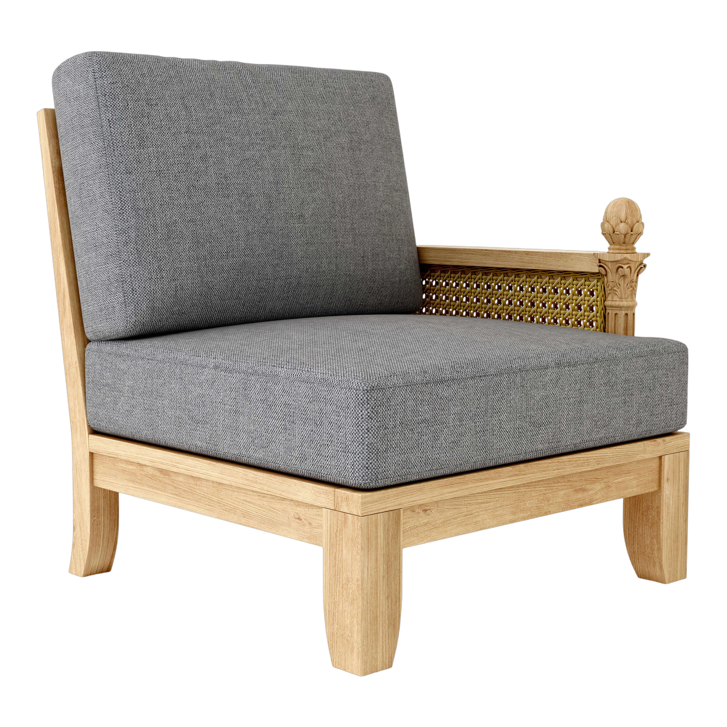 DS-503-CAST-SLATE Anderson Teak - Luxe Left Modular - Image 10