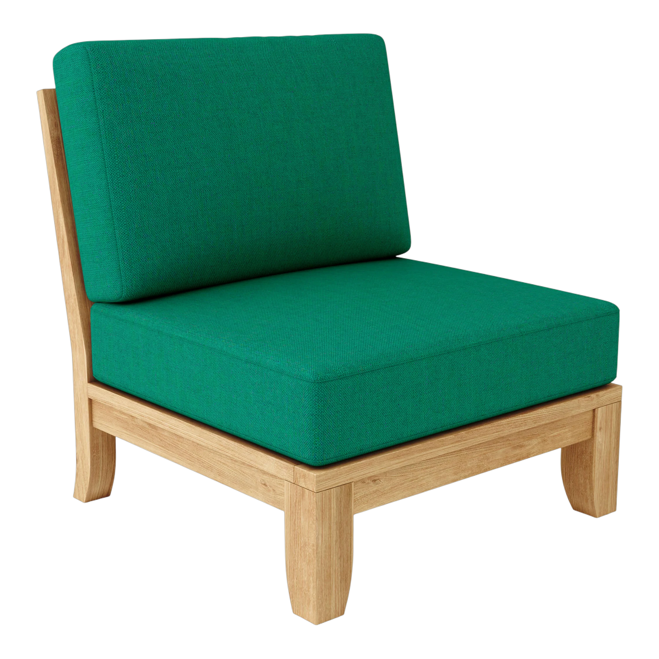 DS-505-CANVAS-FOREST-GREEN Anderson Teak - Luxe Center Modular - Image 3