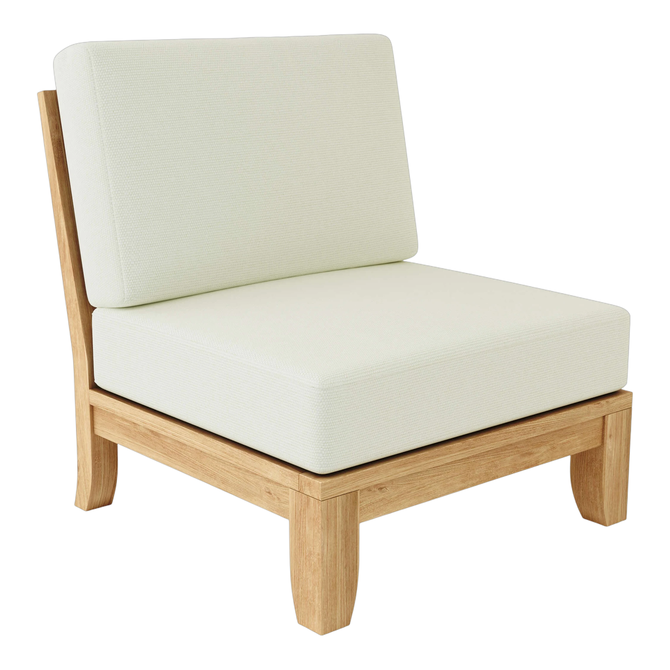 DS-505-CANVAS-NATURAL Anderson Teak - Luxe Center Modular - Image 1