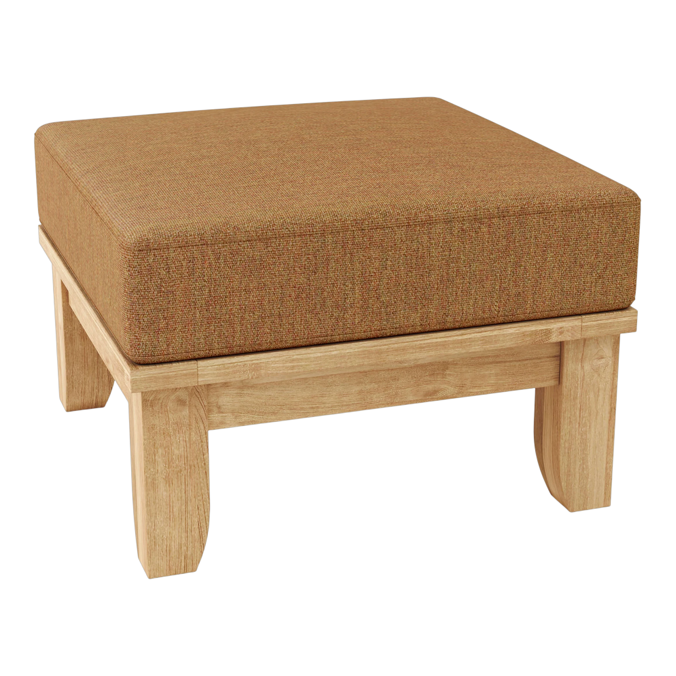 DS-509-CANVAS-TEAK Anderson Teak - Luxe Ottoman - Image 5