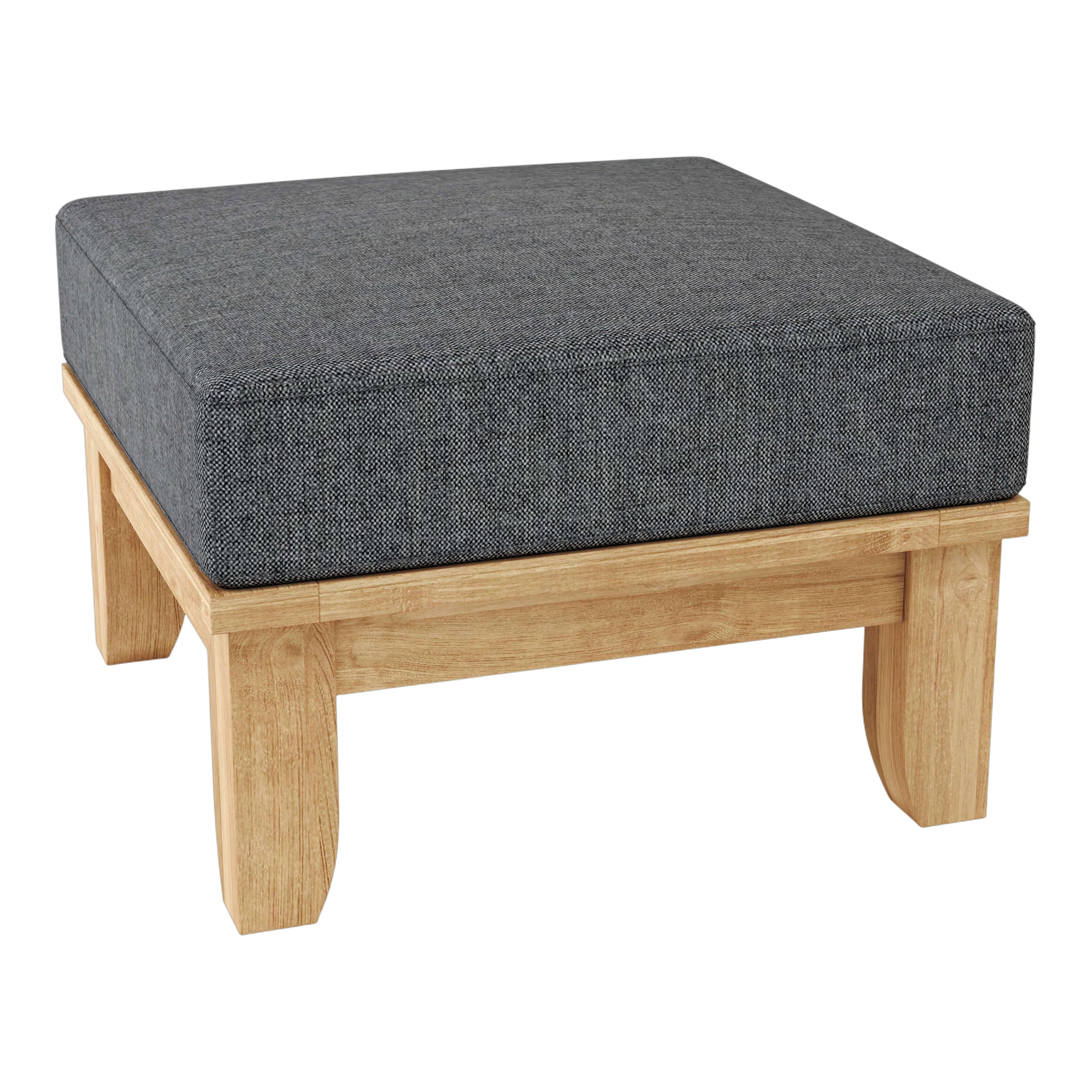 DS-509-CAST-CHARCOAL Anderson Teak - Luxe Ottoman - Image 7