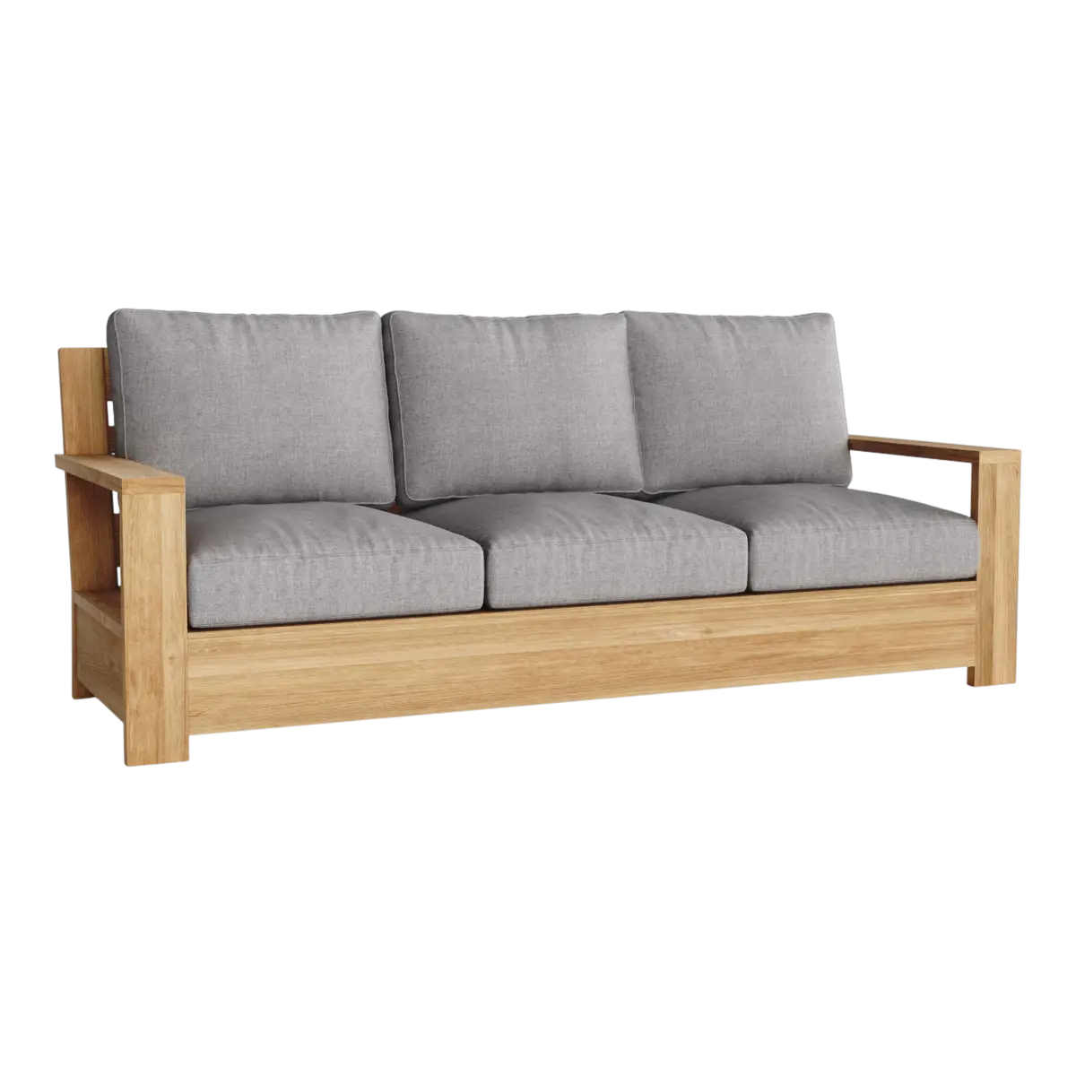 Madera Deep Teak Seating Outdoor Sofa