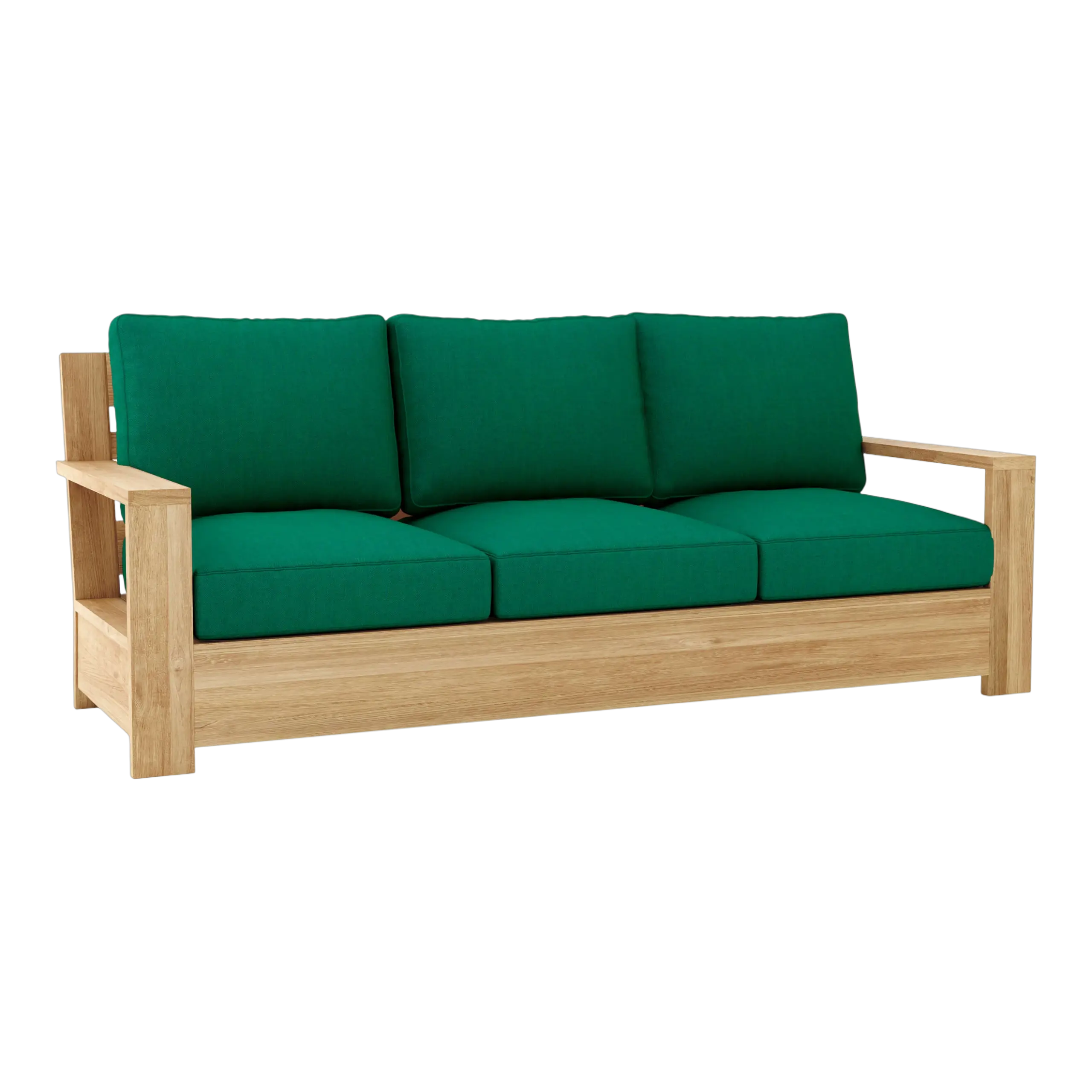DS-523_CANVAS_FOREST_GREEN_1 Anderson Teak - Madera Deep Seating Sofa - Image 7
