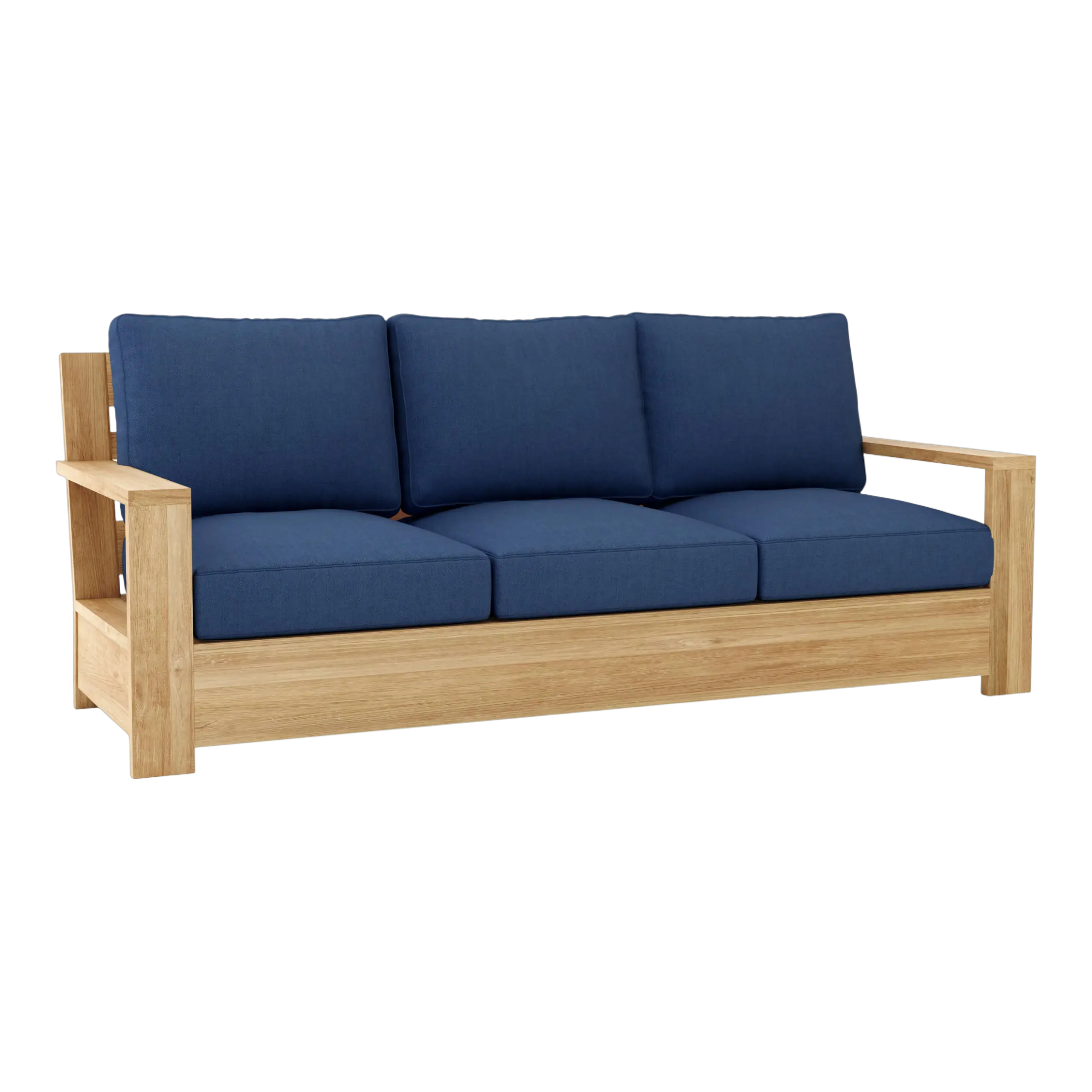 DS-523_CANVAS_NAVY_1 Anderson Teak - Madera Deep Seating Sofa - Image 6