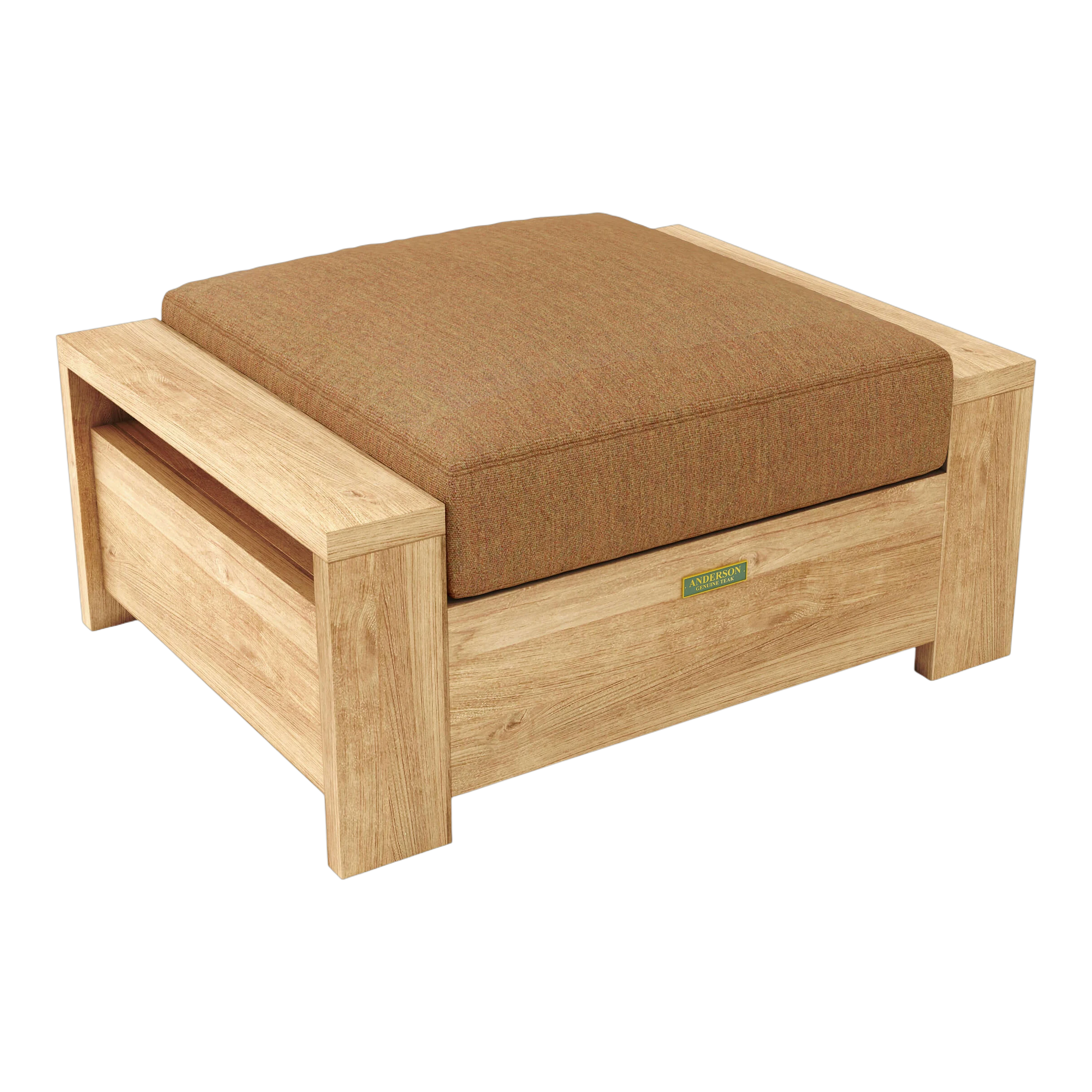 DS-524_CANVAS_TEAK_1 Anderson Teak - Madera Ottoman - Image 5