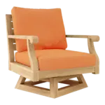 Anderson Teak - Riviera Swivel Armchair + Cushion - Image 6