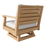 Anderson Teak - Riviera Swivel Armchair + Cushion - Image 2