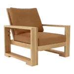 Anderson Teak - Capistrano Deep Seating Armchair - Image 5