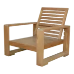 Anderson Teak - Capistrano Deep Seating Armchair - Image 9