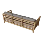 Anderson Teak - Cordoba 3-Seater Bench - Image 2