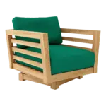 Anderson Teak - Cordoba Deep Seating Swivel Armchair - Image 5
