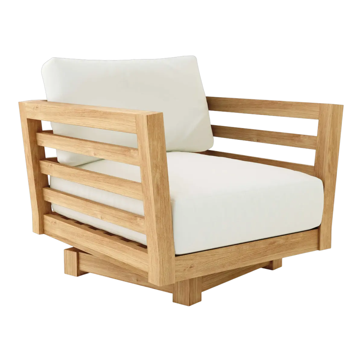 Anderson Teak - Cordoba Deep Seating Swivel Armchair - Image 6
