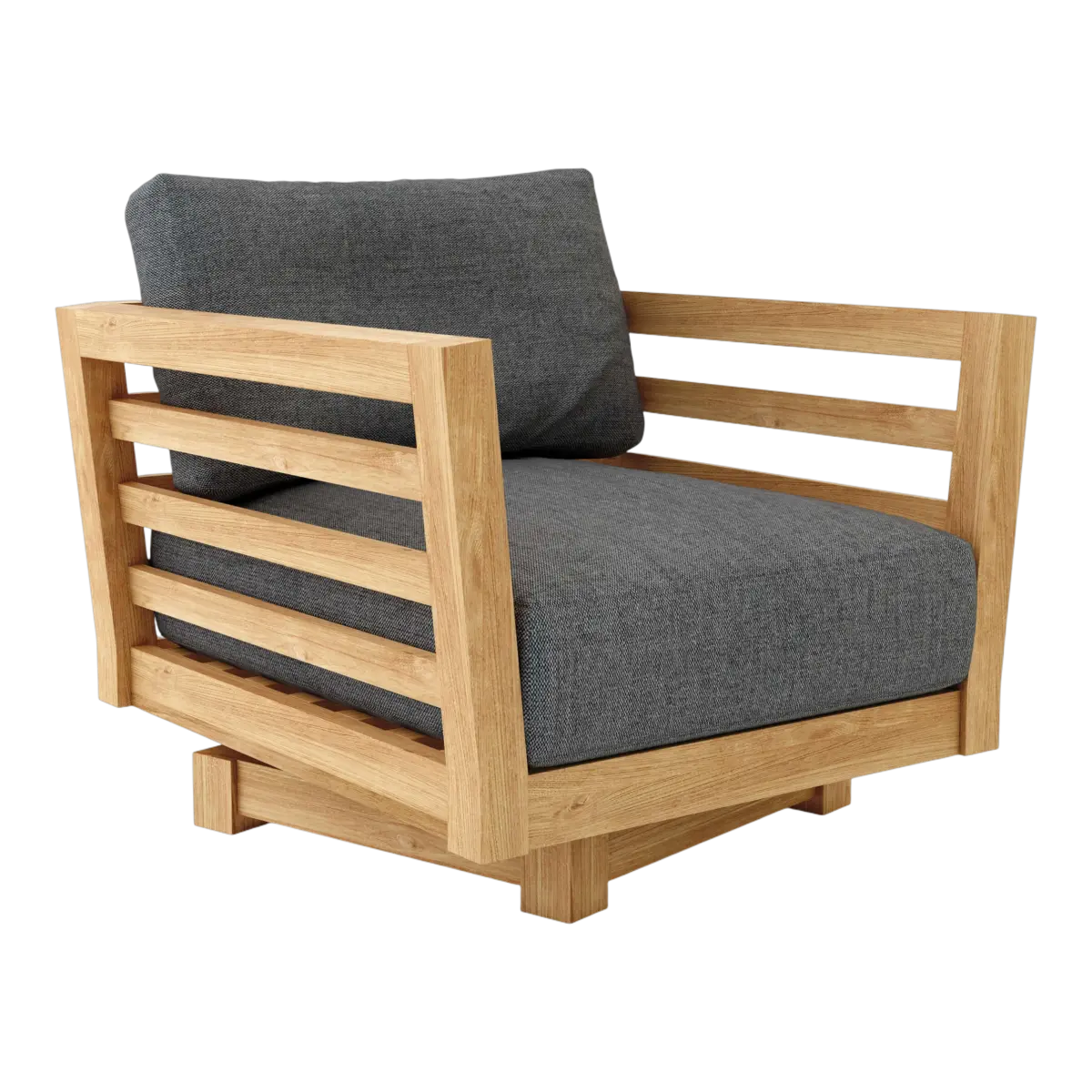 Anderson Teak - Cordoba Deep Seating Swivel Armchair - Image 9