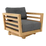 Anderson Teak - Cordoba Deep Seating Swivel Armchair - Image 9