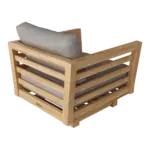 Anderson Teak - Cordoba Deep Seating Swivel Armchair - Image 2
