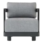 Anderson Teak - SET-903-AL 6-pc Granada Aluminum Deep Seating - Image 5