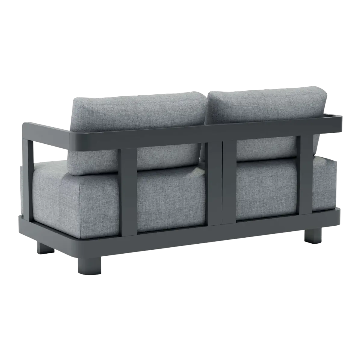 Anderson Teak - Granada Deep Seating Aluminum Loveseat - Image 3