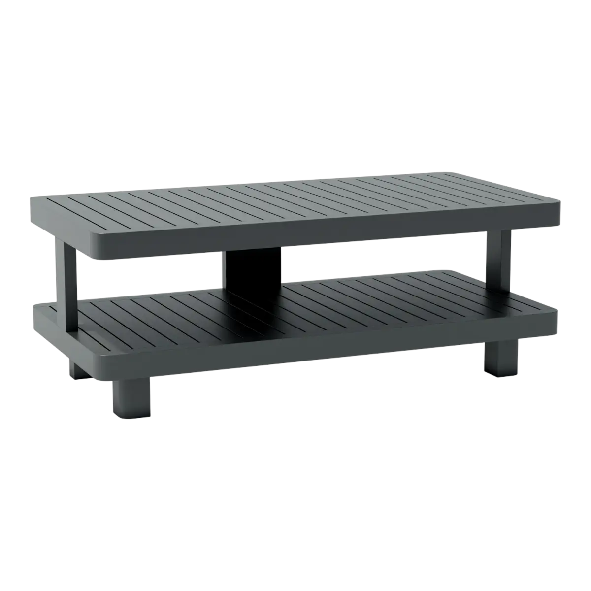 Anderson Teak - Granada Aluminum Coffee Table - Image 1