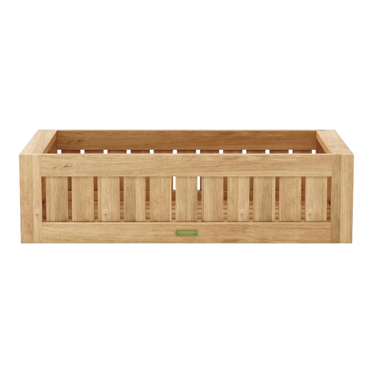 Anderson Teak - Straight Modular Planter - Image 1