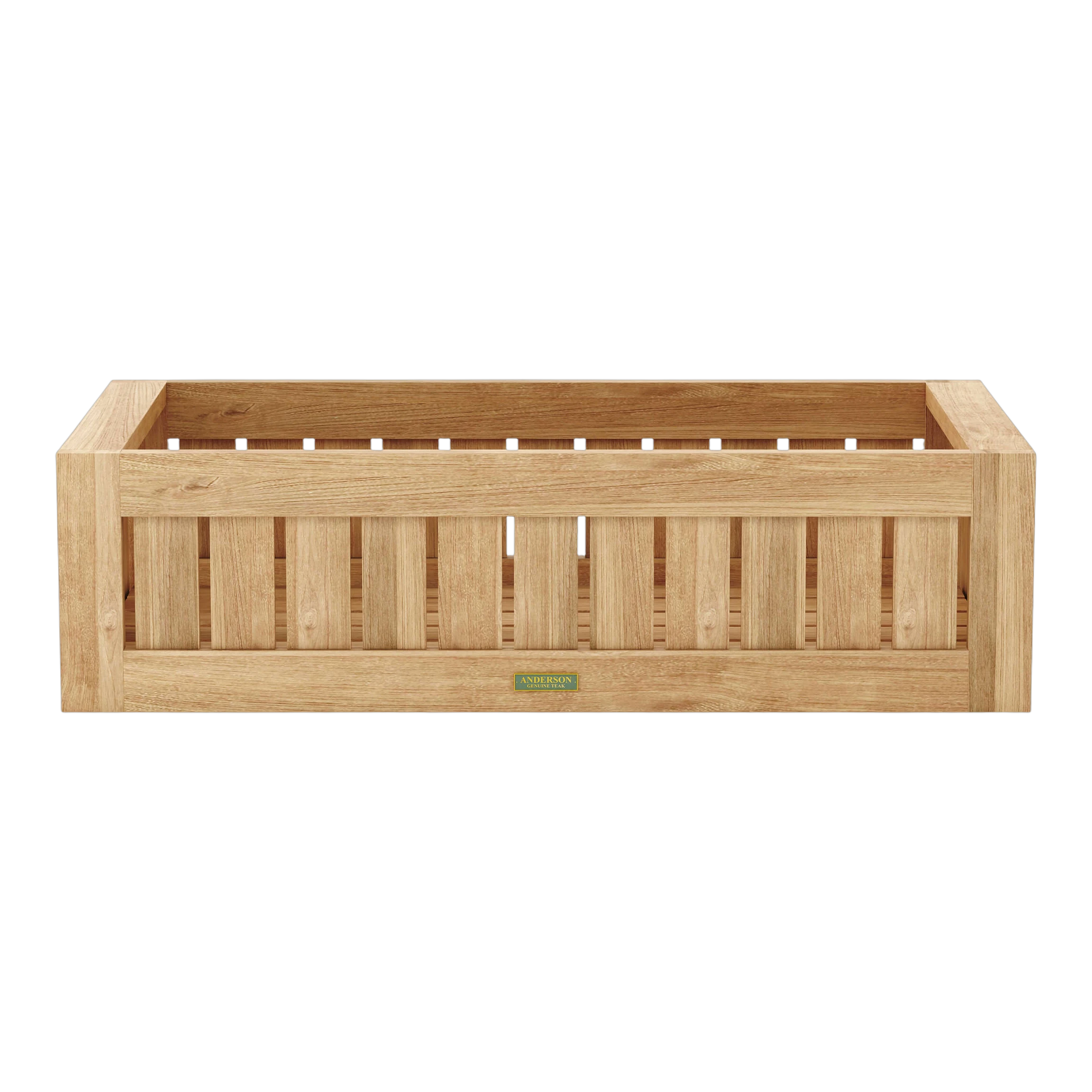 PL-808S.02_Circular_Modular_Straight_Planter_1 Anderson Teak - Straight Modular Planter - Image 1