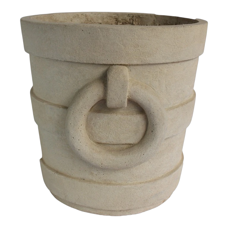 PL-R2724.2 Anderson Teak - Pompeii Round Planter - Image 2