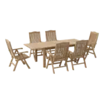 Anderson Teak - Bahama Katana 7-Pieces Dining Set - Image 2