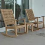 Anderson Teak - Del-Amo Bahama 3-Pieces Set with Square Side Table - Image 3