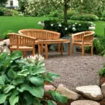 Anderson Teak - Curve 4-Pieces Conversation Set - Image 7