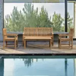 Anderson Teak - Classic 3-Seater 4-Pieces Conversation Set