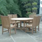 Anderson Teak - Bahama Chicago 7-Pieces Dining Chair C - Image 3