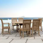 Anderson Teak - Bahama Chicago 7-Pieces Dining Chair C