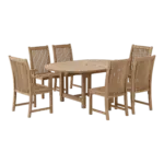 Anderson Teak - Bahama Chicago 7-Pieces Dining Chair C - Image 2