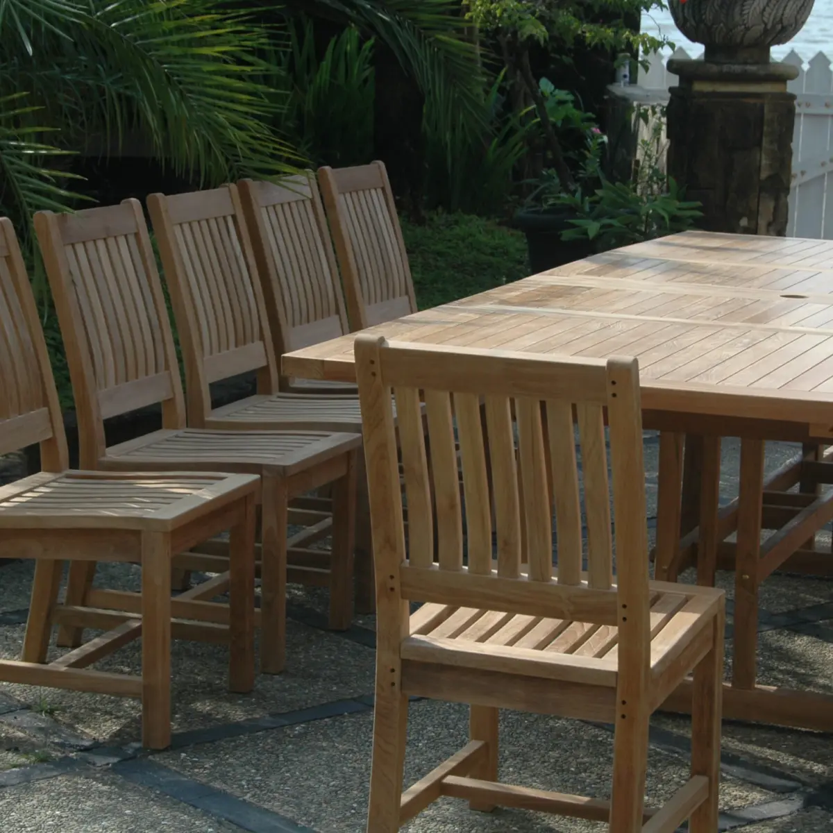 Anderson Teak - Sahara Rialto 13-Pieces Rectangular Dining Set - Image 4